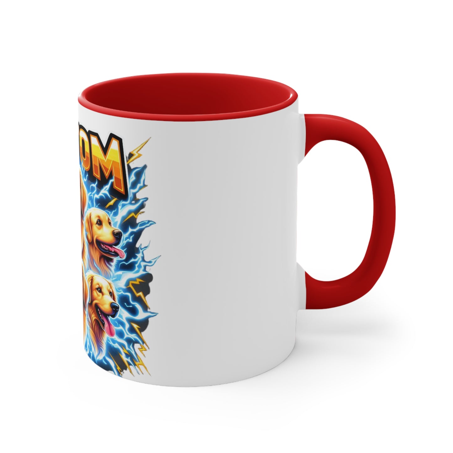 Custom Colorful Dog Lover Mug, Fun Pet Gift, Personalized Coffee Cup, Unique Animal Themed Drinkware, Birthday, Mother's Day, Dog [...]
