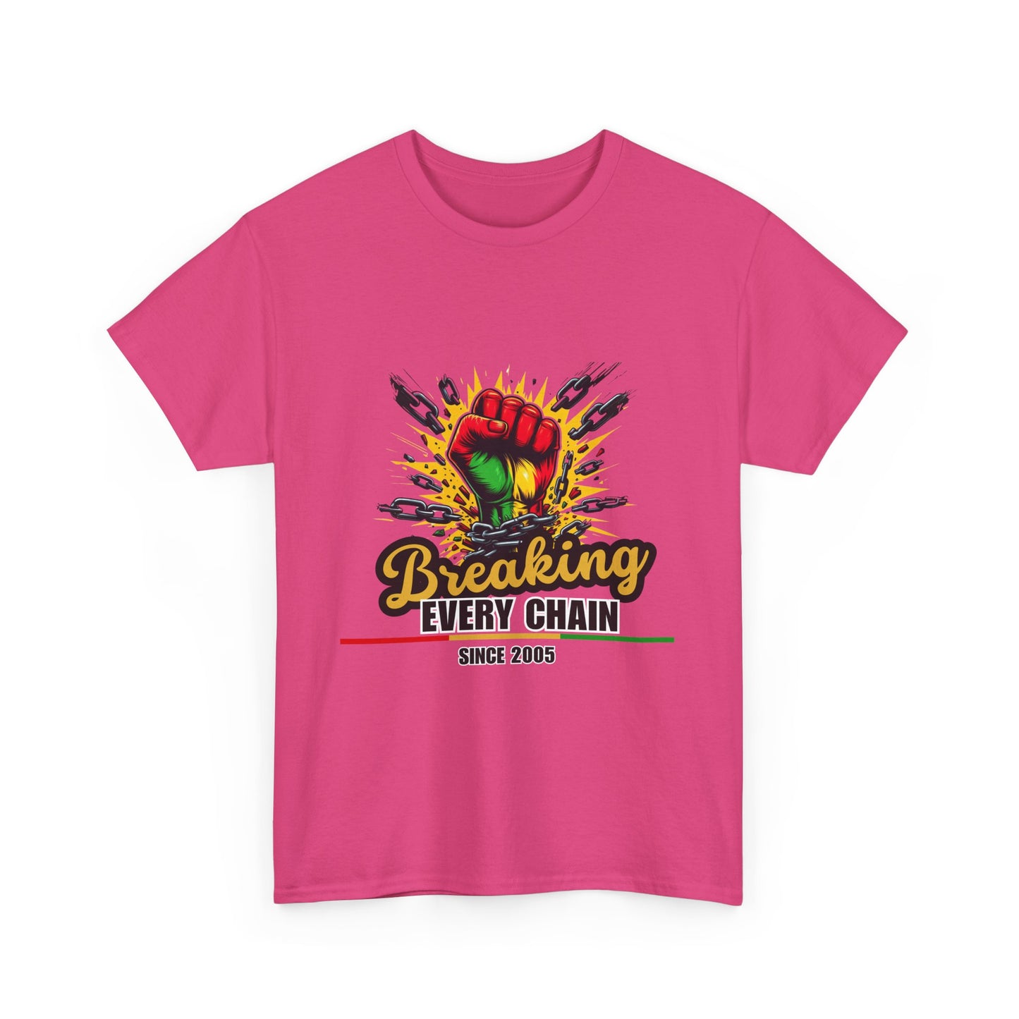 Empowerment Tee, Inspirational T-Shirt for Change, Breaking Every Chain Graphic Tee, Unisex Cotton Shirt for Activism, Perfect Gift [...]