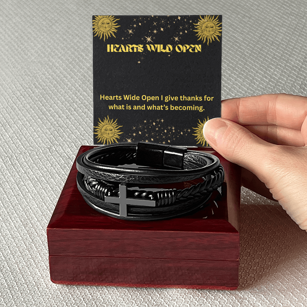Men's Cross Bracelet