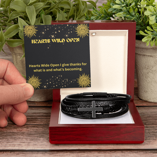 Men's Cross Bracelet