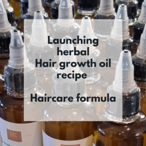 HAIR GROWTH OIL RECIPE EBOOK | A DETAILED STEP BY STEP TUTORIAL AND RECIPE ON HOW TO DIY OR FORMULATE HERBAL HAIR GROWYH OIL.